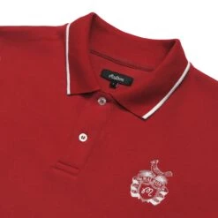CARDINAL PIQUE POLO -Fashion Starts Shop CardinalPiquePoloRed2
