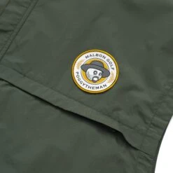 MALBON X PTM 1/4 ZIP NYLON VEST -Fashion Starts Shop M 7912 PTM GREEN 2