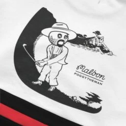 MALBON X PTM CREWNECK SWEATSHIRT -Fashion Starts Shop M 7913 PTM WHITE 3