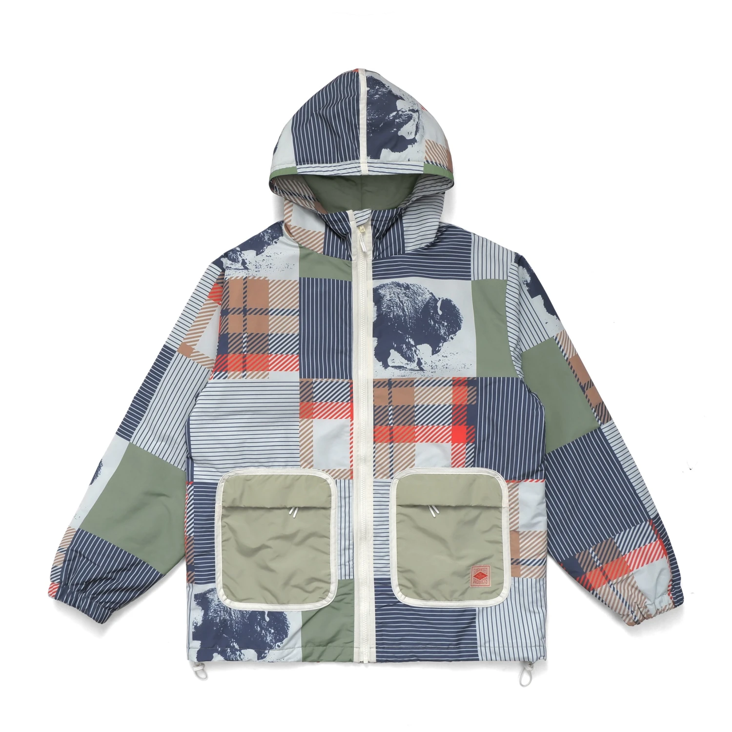 Great Plains Nylon Shell Jacket Great Plains Nylon Shell Jacket -Fashion Starts Shop M 8266 MULTI 1 edit 1
