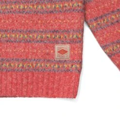 Platte Striped Knit -Fashion Starts Shop M 8271 RED 2