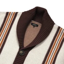 Helena Shawl Collar Knit -Fashion Starts Shop M 8309 MUSLIN 2