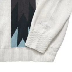 Sundance Intarsia Knit Polo -Fashion Starts Shop M 8311 SNOW 3