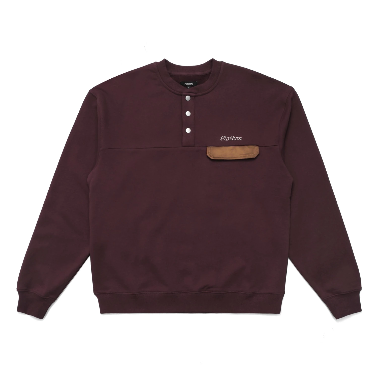 Warren Crewneck Warren Crewneck -Fashion Starts Shop M 8335 MAROON 1