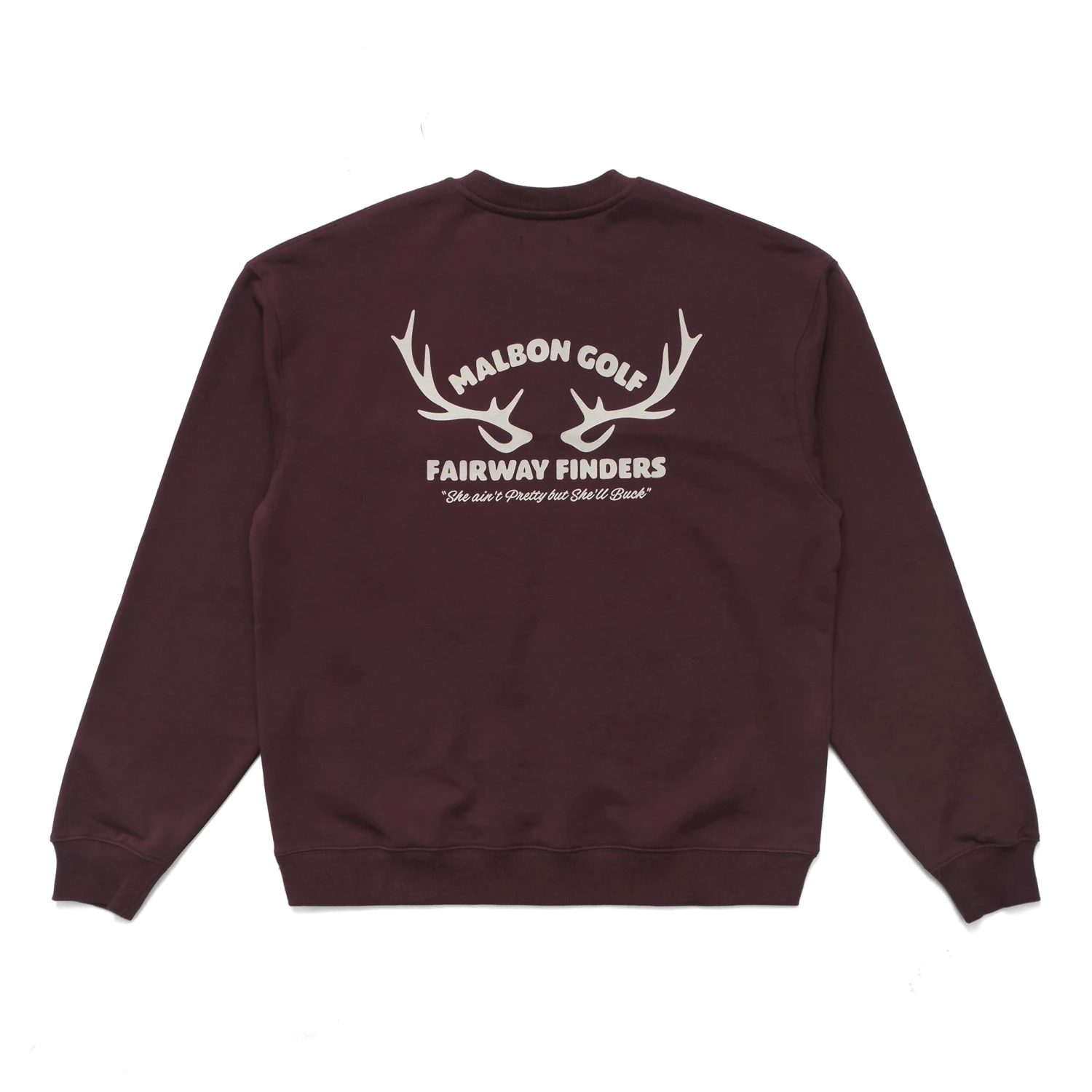Warren Crewneck Warren Crewneck -Fashion Starts Shop M 8335 MAROON 3