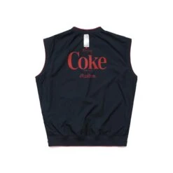 MALBON X COCA-COLA REVERSIBLE NYLON VEST -Fashion Starts Shop M 8522 POWDER NAVY 5