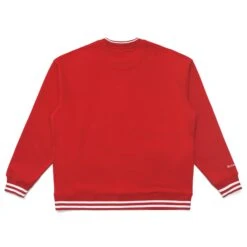 MALBON X BUDWEISER CHAMPIONS FLEECE CREWNECK -Fashion Starts Shop M 8576 RED 4