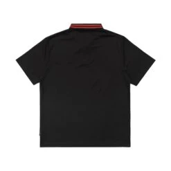 MALBON X BUDWEISER PERFORMANCE ZIP POLO -Fashion Starts Shop M 8578 BLK RED 3