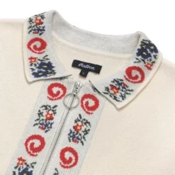 Laurent Jacquard Placket Polo -Fashion Starts Shop M 8605 IVR 2