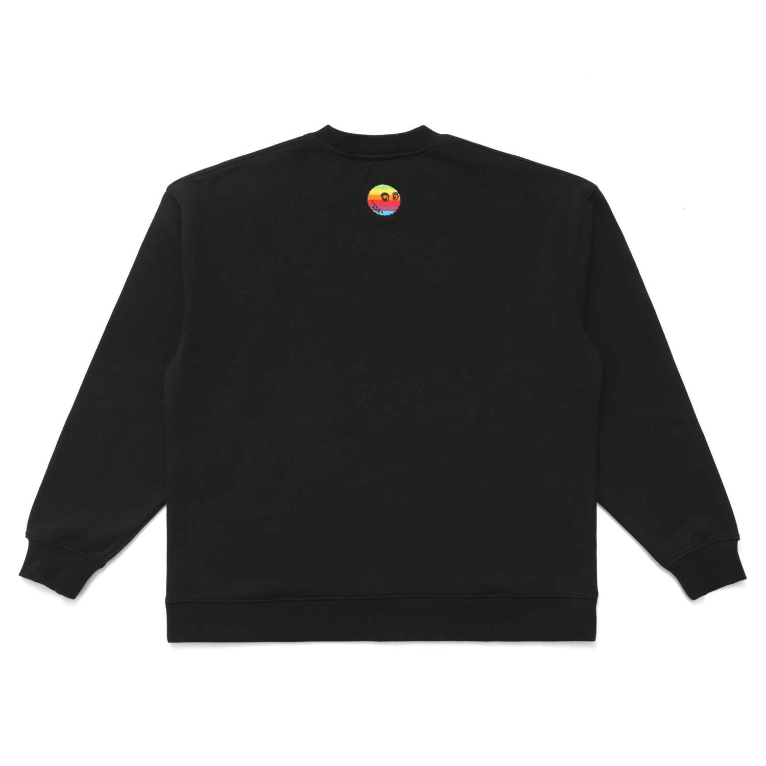 Malbon x Beams Rainbow Crewneck Malbon X Beams Rainbow Crewneck -Fashion Starts Shop M 8629 BLACK 4