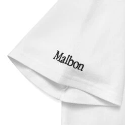 Malbon X Beams Rainbow Short Sleeve Polo 3 Malbon X Beams Rainbow Short Sleeve Polo -Fashion Starts Shop M 8631 WHITE 3