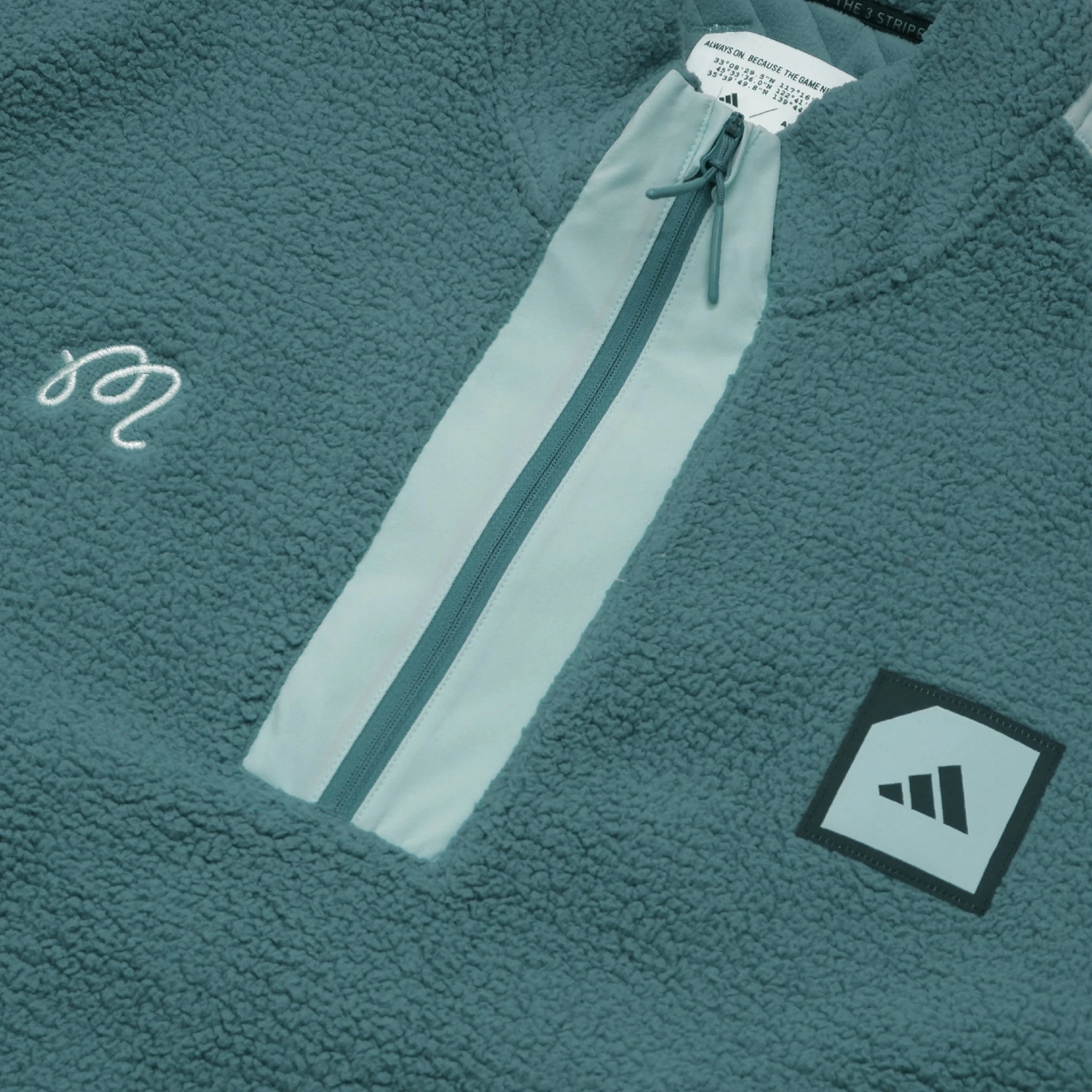 MALBON X ADIDAS ADX Padded Fleece Jacket MALBON X ADIDAS ADX Padded Fleece Jacket -Fashion Starts Shop M IB1972 AFN FW23 2