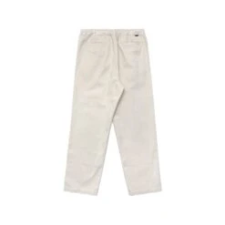 Washed Cotton Twill Cropped Chino Pant -Fashion Starts Shop M8000Ivory3