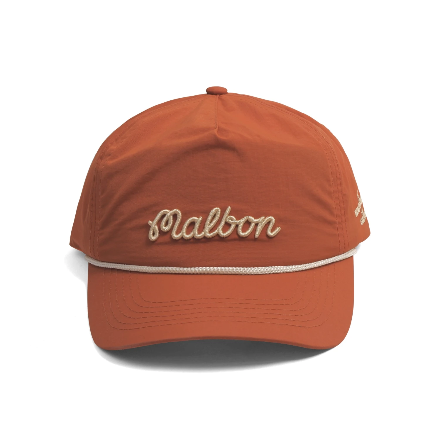 HEALTH SEEKERS NYLON ROPE HAT HEALTH SEEKERS NYLON ROPE HAT -Fashion Starts Shop MalbonScriptNylonRopeHatOrange1