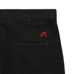 Golf & Ski Corduroy Pants -Fashion Starts Shop MalbonxGolfSkiCorduroyPantBlack3