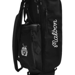 Malbon X Jones Cardinal Crest Trouper R Golf Bag -Fashion Starts Shop MalbonxJonesMalbonCoGolfBagBlack5