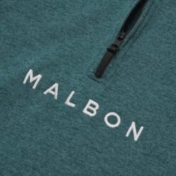 Malbon X Nike Dri-Fit Half Zip Player Top -Fashion Starts Shop MalbonxNikeDriFitHalfZipPlayerTopTeal2