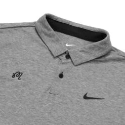 MALBON X NIKE DRI-FIT HEATHER TOUR POLO -Fashion Starts Shop MalbonxNikeDriFitHeatherTourPoloCharcoal2
