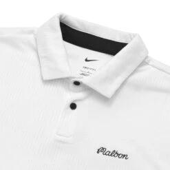 MALBON X NIKE DRI-FIT JACQUARD TOUR POLO 2 MALBON X NIKE DRI-FIT JACQUARD TOUR POLO -Fashion Starts Shop MalbonxNikeDriFitJacquardTourPoloWhite2