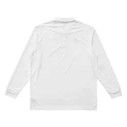 Malbon X Nike Dri-FIT Victory Solid Long Sleeve Polo -Fashion Starts Shop MalbonxNikeDriFitVictorySolidLSPoloWhite3