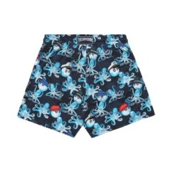 Malbon X Vilebrequin Moorise Swim Trunk 3 Malbon X Vilebrequin Moorise Swim Trunk -Fashion Starts Shop MalbonxVilebrequinMoonriseSwimTrunkBlue4