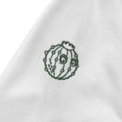 MALBON X WASTE MANAGEMENT Fleece 1/2 Zip -Fashion Starts Shop MalbonxWMFleeceHalfZipWhite3