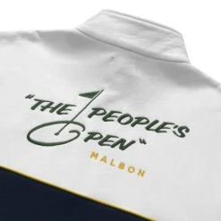 MALBON X WASTE MANAGEMENT Fleece 1/2 Zip -Fashion Starts Shop MalbonxWMFleeceHalfZipWhite4