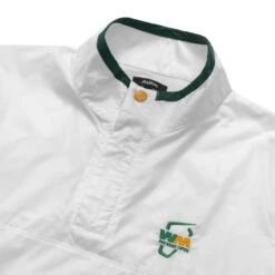 MALBON X WASTE MANAGEMENT Nylon Popover Jacket 2 MALBON X WASTE MANAGEMENT Nylon Popover Jacket -Fashion Starts Shop MalbonxWMNylonPopoverJacketWhite2
