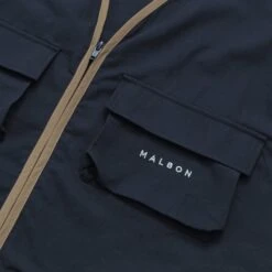 MALBON X THE PLAYERS FISHING VEST 5 MALBON X THE PLAYERS FISHING VEST -Fashion Starts Shop ThePlayersCottonTwillFishingVestNavy2