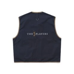 MALBON X THE PLAYERS FISHING VEST 4 MALBON X THE PLAYERS FISHING VEST -Fashion Starts Shop ThePlayersCottonTwillFishingVestNavy4
