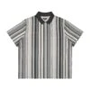 VERTICAL STRIPE JERSEY POLO