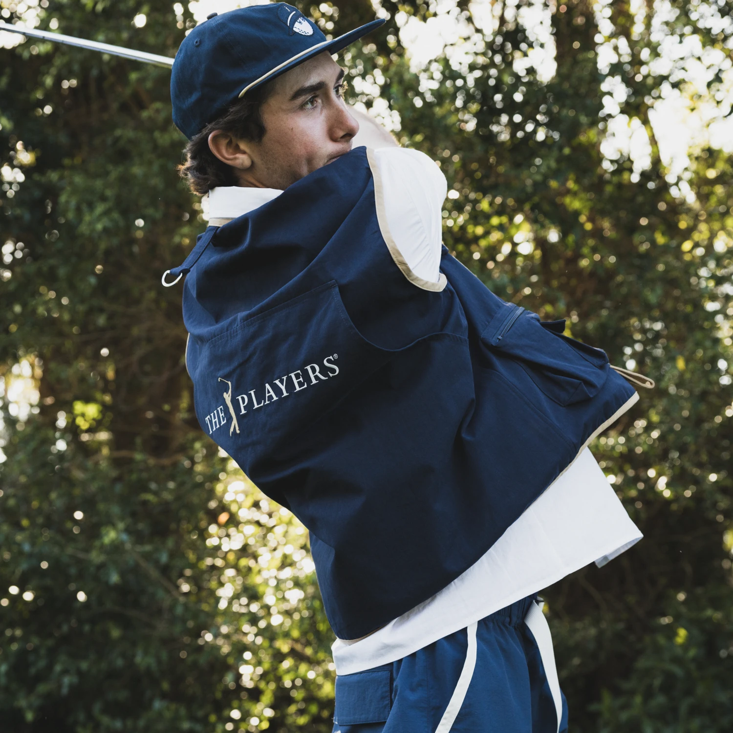 MALBON X THE PLAYERS FISHING VEST MALBON X THE PLAYERS FISHING VEST -Fashion Starts Shop fishingvestblue3